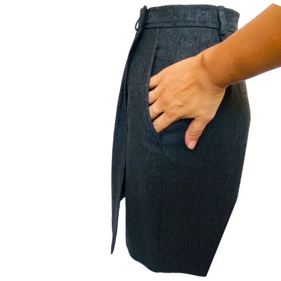 Yves Saint Laurent Rive Gauche Pencil Skirt YSL Vintage 70s 34 Made in France - Picture 6 of 11